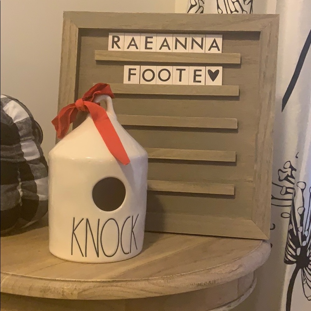 Rae Dunn Birdhouse